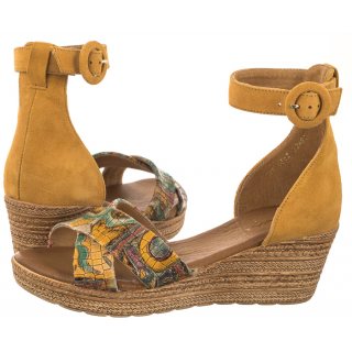 Sandały Maciejka Żółte 04565-43/00-5