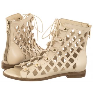 Sandały Carinii Beżowe B7317-R53-000-000-000