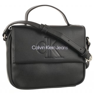 Torebka Calvin Klein Sculpted Boxy Flap Cb20 Mono Fashion Black K60K610829 0GJ