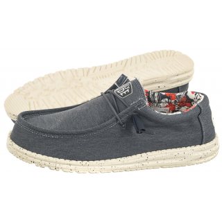 Buty Hey Dude Wally Stretch Canvas Blue 40022-425