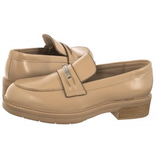 Loafersy Calvin Klein Rubber Sole Loafer W/HW Ck Nude HW0HW01791 AB2