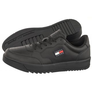 Sneakersy Tommy Hilfiger Tommy Jeans Retro Ess Black EM0EM00900 BDS