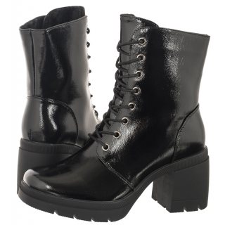 Botki Sergio Leone Czarne Lakierowane BT 208