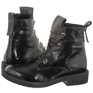 Trzewiki Venezia Czarne Lakierowane 00101436R