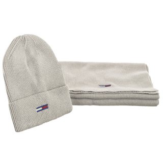 Zestaw prezentowy czapka i szalik Tommy Hilfiger Tjw Flag Beanie And Scarf AW0AW15482 P03