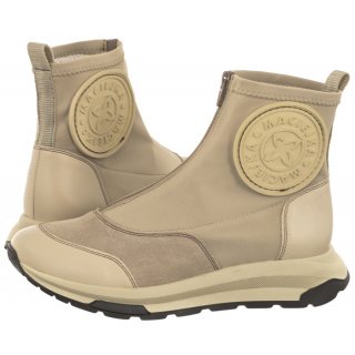 Botki Maciejka Beżowe 06297-22/00-8