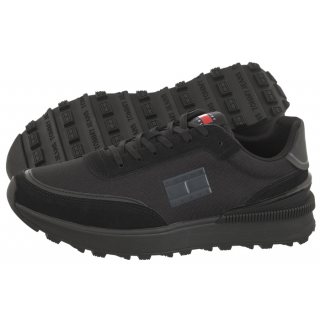 Sneakersy Tommy Hilfiger Tjm Technical Runner Ess Black EM0EM01265 BDS