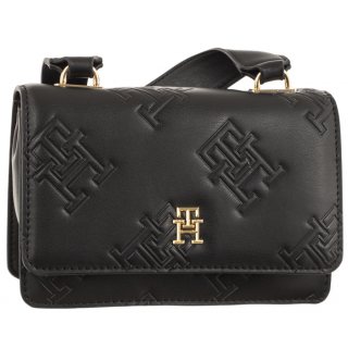 Torebka Listonoszka Tommy Hilfiger TH Refined Crossover Mono AW0AW15727 BDS