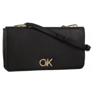 Torebka Kopertówka Calvin Klein Re-Lock Double Gusette Black K60K611336 BEH