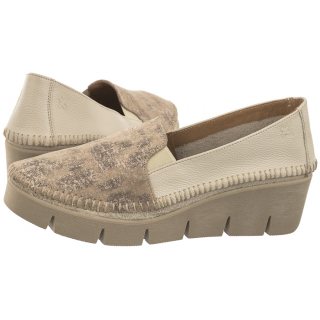 Półbuty Maciejka Beż + Złoto 5814A-10/00-1