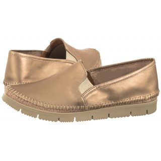 Półbuty Maciejka Ciemno Złote 03512-53/00-5