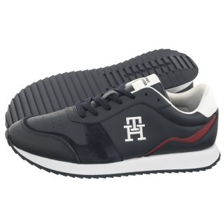 Sneakersy Tommy Hilfiger Runner Evo Lth Mix Desert Sky FM0FM04959 DW5