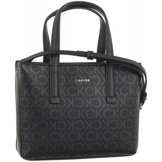 Torebka Calvin Klein CK Must Mini Tote Epi Mono Black K60K611760 0GJ