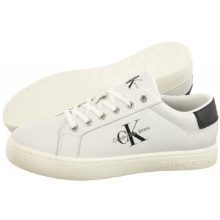 Sneakersy Calvin Klein Classic Cupsole Laceup Low Lth Bright White YM0YM00491 YAF