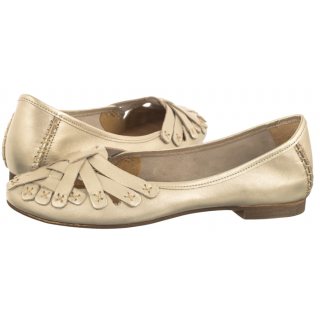 Baleriny Maciejka Złote 01358-42/00-0