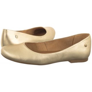 Baleriny Maciejka Złote 00903-65/00-5