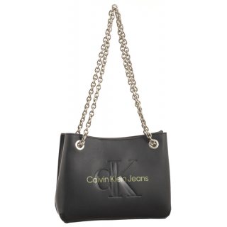 Torebka Calvin Klein Sculpted Shoulder Bag24 Mono Black/Dark Juniper K60K607831 0GX