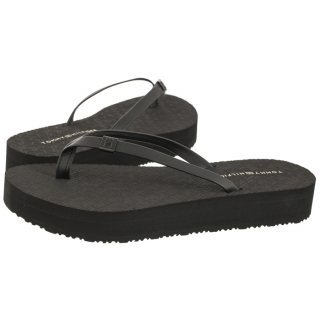 Japonki Tommy Hilfiger Monogram Beach Sandal Black FW0FW07854 BDS
