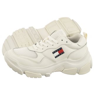 Sneakersy Tommy Hilfiger Tjw Lightweight Hybrid Runner Ecru EN0EN02566 YBL