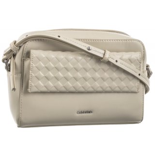 Torebka Listonoszka Calvin Klein Calvin Mini Quilt Camera Bag Dk Ecru K60K611884 PC4