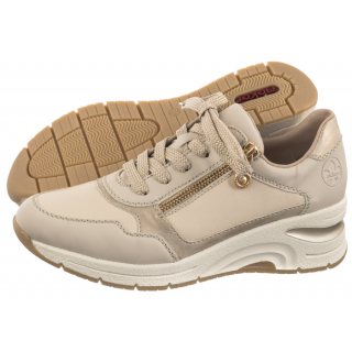 Sneakersy Rieker Beżowe N9301-60 Beige