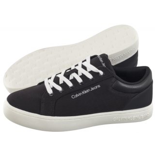 Półbuty Calvin Klein Classic Cupsole Low Lth In Dc Black/Bright White YM0YM00976 0GM