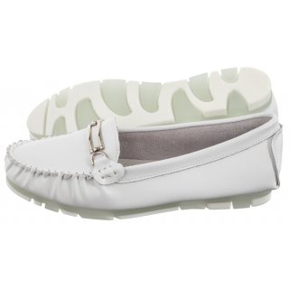 Mokasyny Filippo Białe DP1202/24 WH