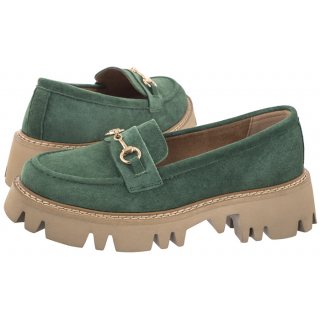Mokasyny Filippo Zielone DP6089/24 GE