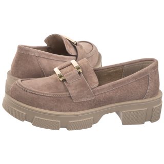 Mokasyny Filippo Beżowe DP6099/24 BE