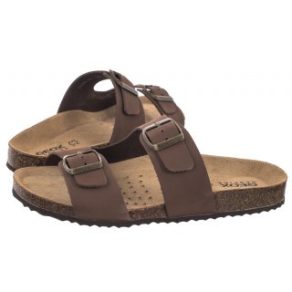 Klapki Geox D Brionia L Cofee D35LSL 00032 C6009