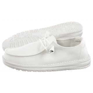 Półbuty Hey Dude Wendy Slub Canvas White 40063-100