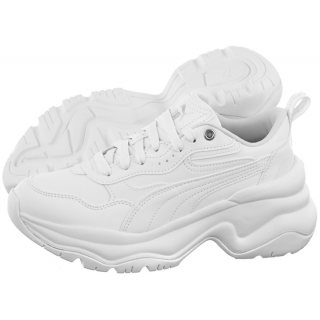 Sneakersy Puma Cilia Wedge White-Puma White-Puma Silver 393915-02