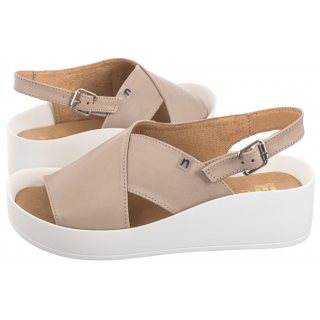 Sandały Nessi Beżowe 22219 