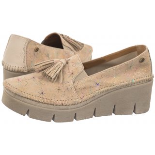 Czółenka Maciejka Beżowe 06410-04/00-1