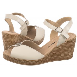 Sandały Filippo Ecru DS6026/24 EC