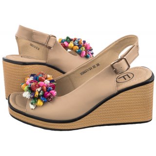 Koturny Filippo Beżowe DS6021/25 BE