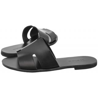 Klapki Wojas Czarne 74008-51