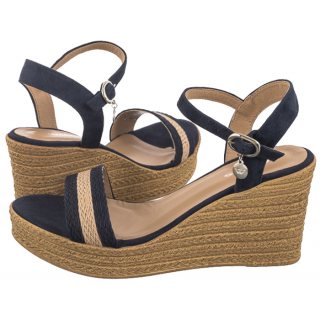 Sandały Wojas Granatowe/Beżowe 76022-86