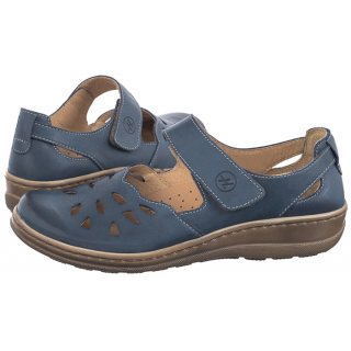 Półbuty Helios Granatowe 4043 042