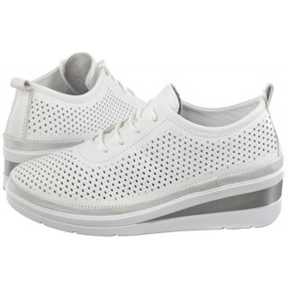 Sneakersy Helios Białe 1304.31