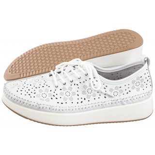 Półbuty Filippo Białe DP4606/26 WH