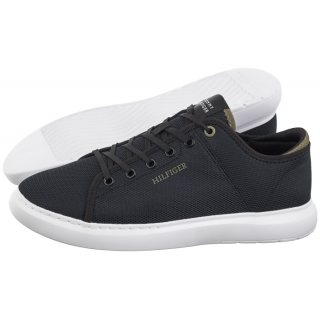 Sneakersy Tommy Hilfiger Lightweight Cup Mesh Black FM0FM005115 BDS