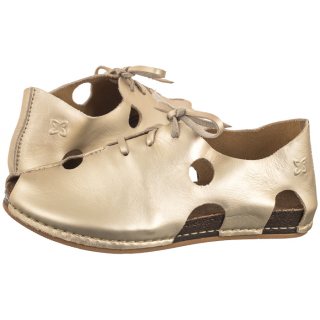 Półbuty Maciejka Złote 06431-25/00-6