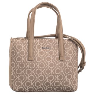 Torebka Calvin Klein CK Must Mini Tote Cantarelle Mono Jacquard K60K612277 0HE