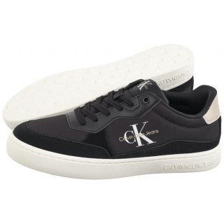 Sneakersy Calvin Klein Classic Cupsole Low Mix Mtl Black/Eggshell/White YM0YM01033 0GR