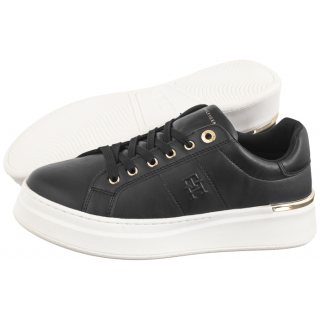 Sneakersy Tommy Hilfiger Low Cut Lace-Up Sneaker Black T3A9-33542-1351999