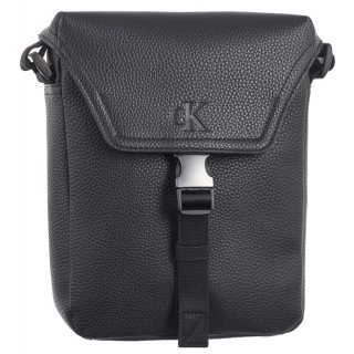 Torebka Reporterka Calvin Klein Over Webbing Reporter 18 Black K50K512565 BEH