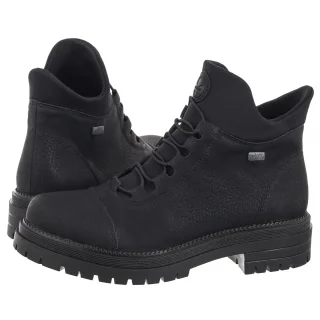 Botki Rieker Czarne Y3163-00 Black