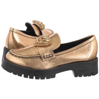 Mokasyny CheBello Złote 4510-487-000-PSK-S173