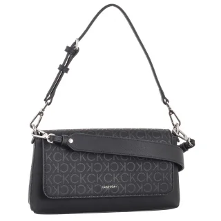 Torebka Calvin Klein CK Must Conv Shoulder Bag Mono Black Monogram K60K612903 0GM